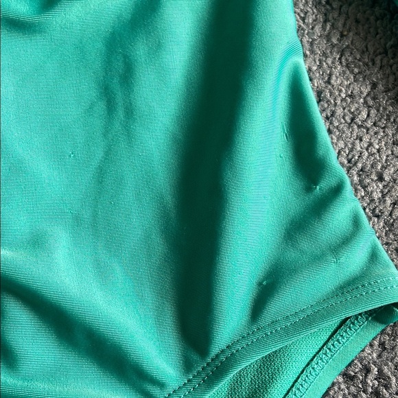 Cat & Jack Teal Mermaid Rashguard Swim Set with Skirt - Picture 4 of 10